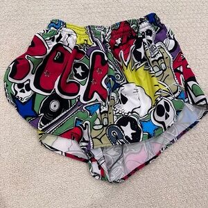 Men’s BOA 1” split running shorts size M